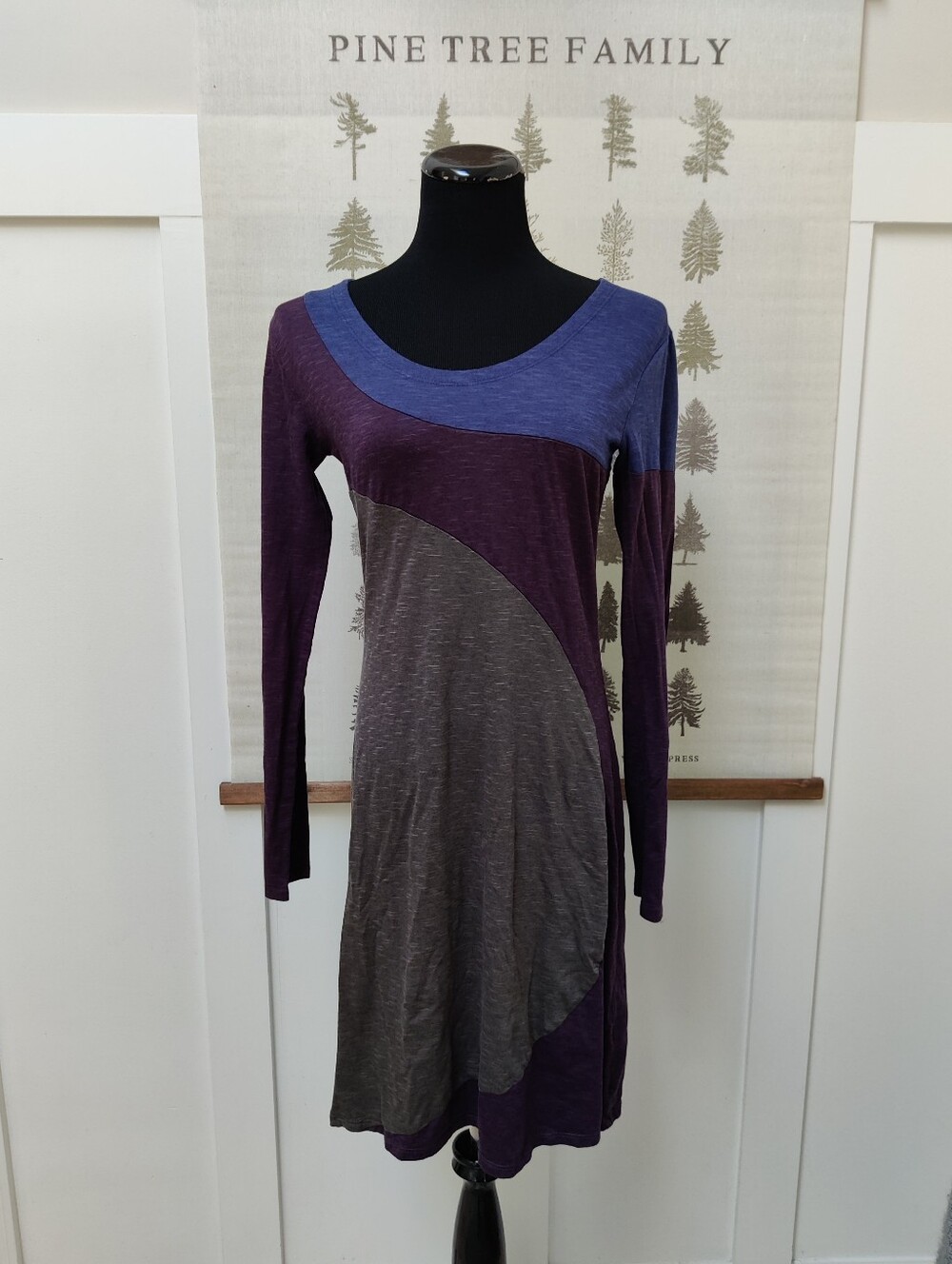 Horny Toad (Toad&Co) Rosemarie Colorblock Dress Organic Cotton Tencel Small